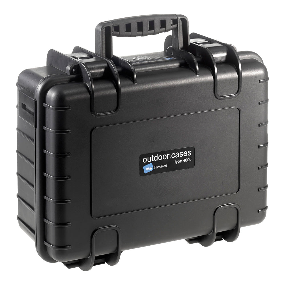 B&W Cases B&W Typ 4000 Outdoor-Koffer – Polycarbonat – Schwarz