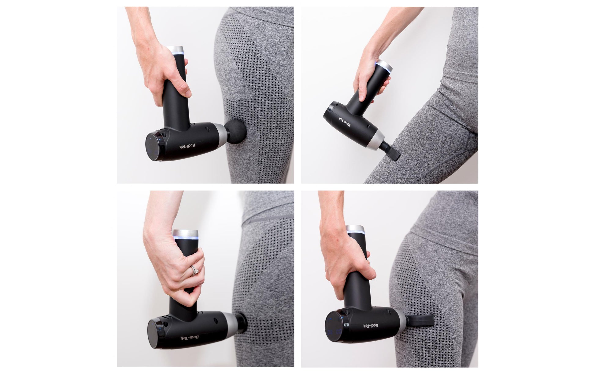 Bodi-Tek Massagepistole – 164 × 210 × 55 mm, 730 g, Perkussionsmassage, Akkubetrieb, 20 Programme, Display