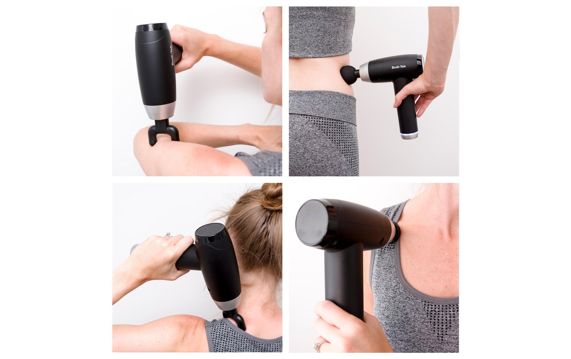 Bodi-Tek Massagepistole – 164 × 210 × 55 mm, 730 g, Perkussionsmassage, Akkubetrieb, 20 Programme, Display