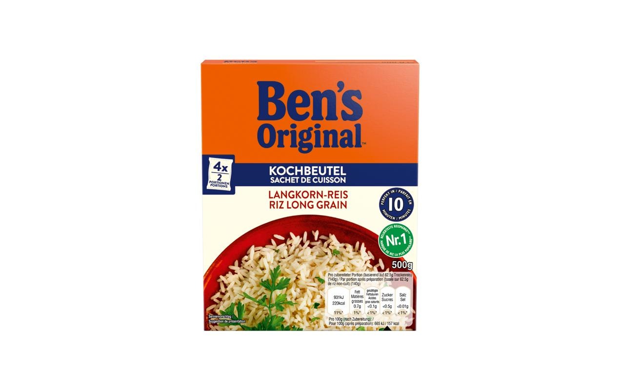 Ben's Original Langkornreis 10 Min. – 500 g