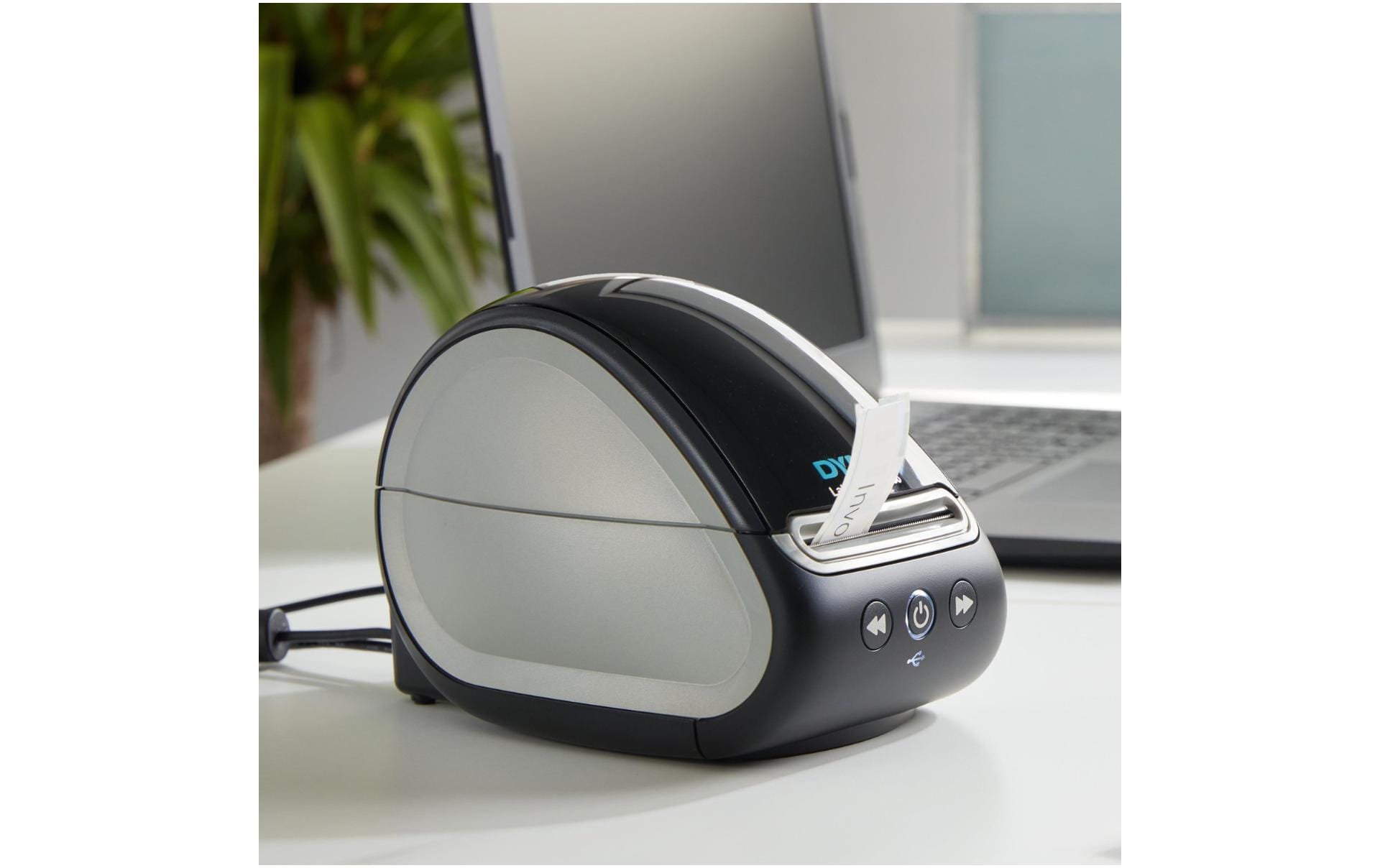 DYMO LabelWriter 550 – Etikettendrucker, Thermodirekt, USB, 300 dpi, für LabelWriter-Etiketten bis 56 mm
