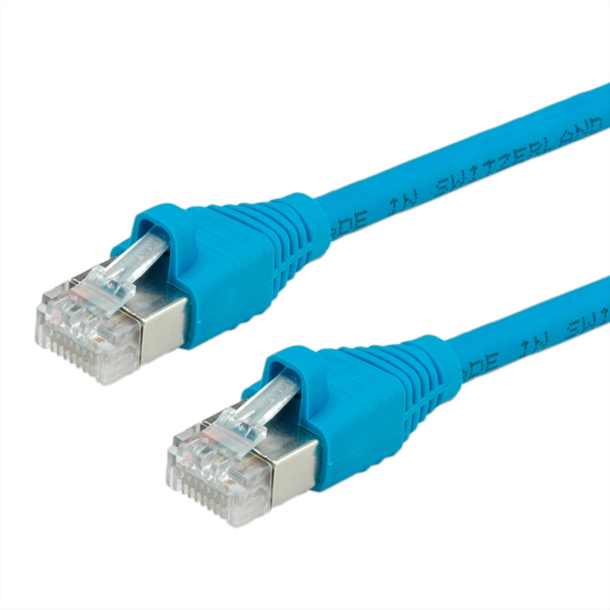 Dätwyler Cables Dätwyler CU 7702 Patchkabel – Cat6 S/FTP (PiMF), 60 m, blau, LSOH, RJ-45