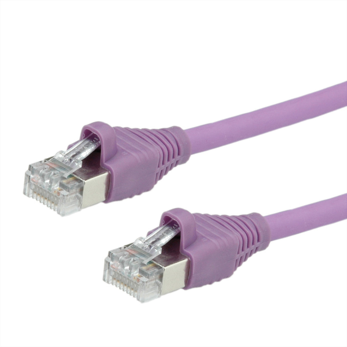Dätwyler Cables Dätwyler Patchkabel – Cat6 / Klasse E S/FTP (PiMF), 60 m, violett, LSOH, RJ-45