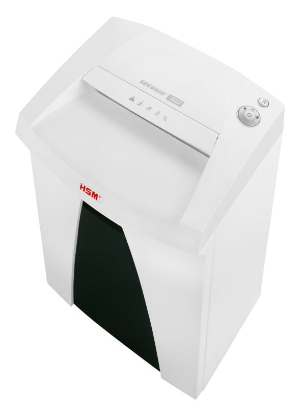 HSM Securio B22 – Aktenvernichter, DIN P-4, Partikelschnitt 1,9 × 15 mm, 7 Blatt, 33 l