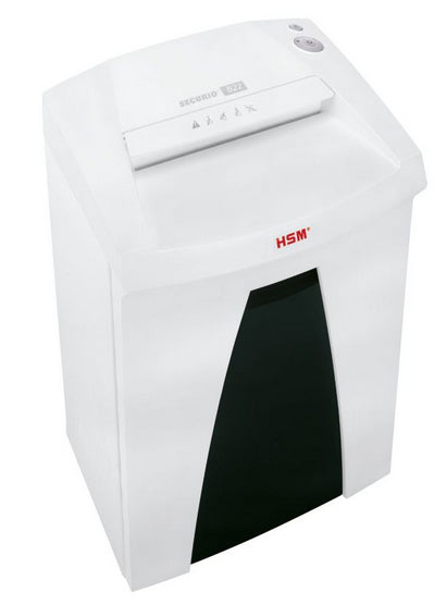 HSM Securio B22 – Aktenvernichter, DIN P-2, Streifenschnitt 3,9 mm, 13–15 Blatt, 33 l