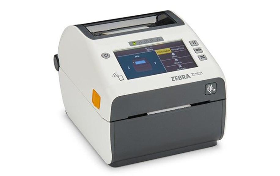 Zebra ZD621 – Etikettendrucker, Thermodirekt, RS-232, 203 dpi, 203 mm/s, für Etiketten bis 104 mm