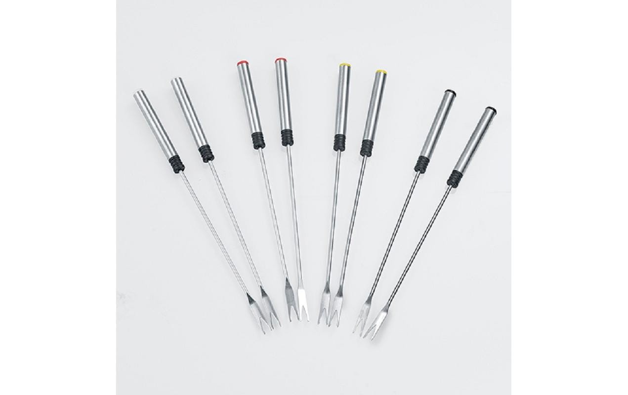 Severin Fondue-Set 2471000 – Edelstahl, 8 Personen, elektrisch – schwarz/Edelstahl