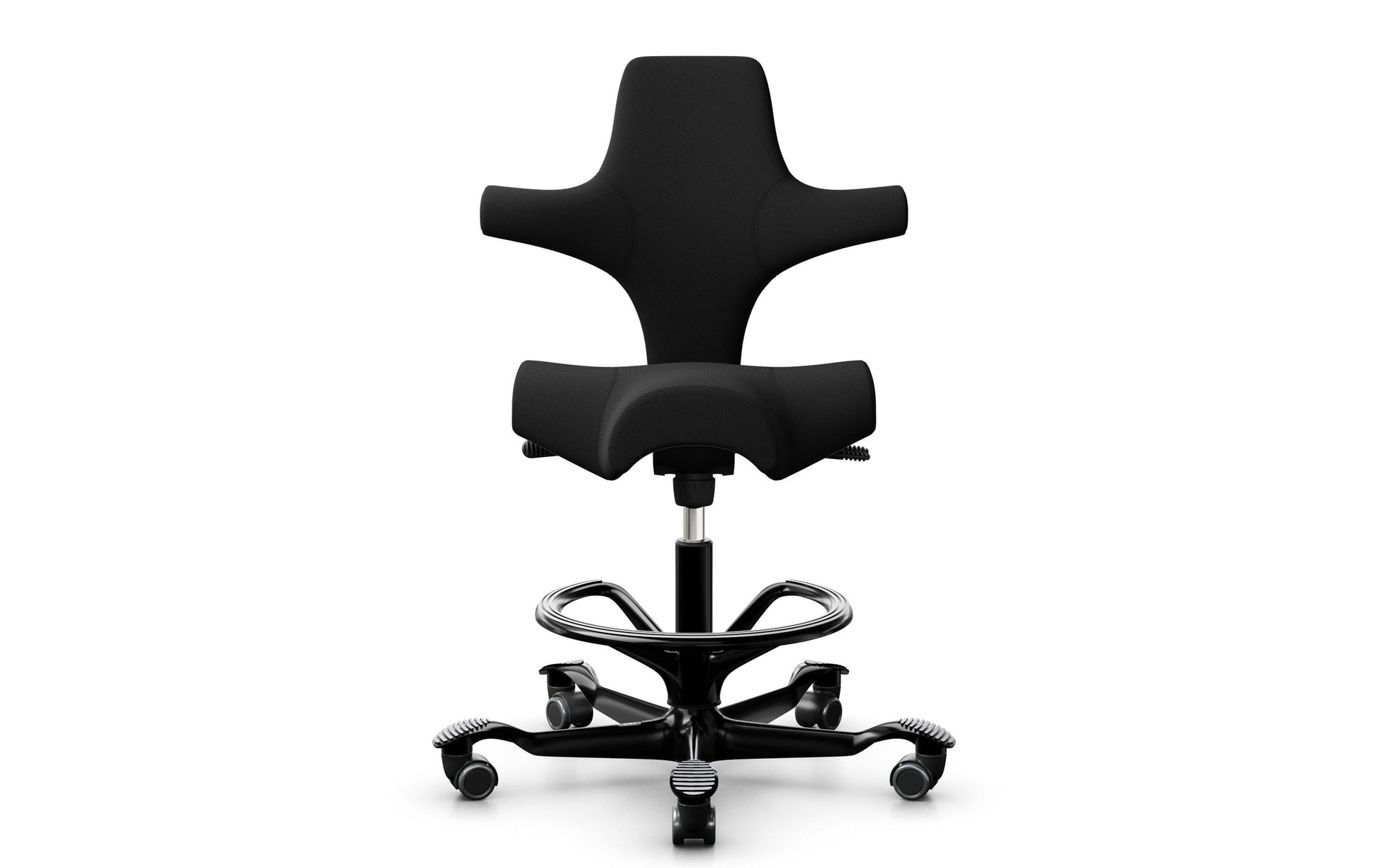 HÅG Bürostuhl Capisco 8106 – Sitzhöhe 55–81 cm, 110 kg, schwarz