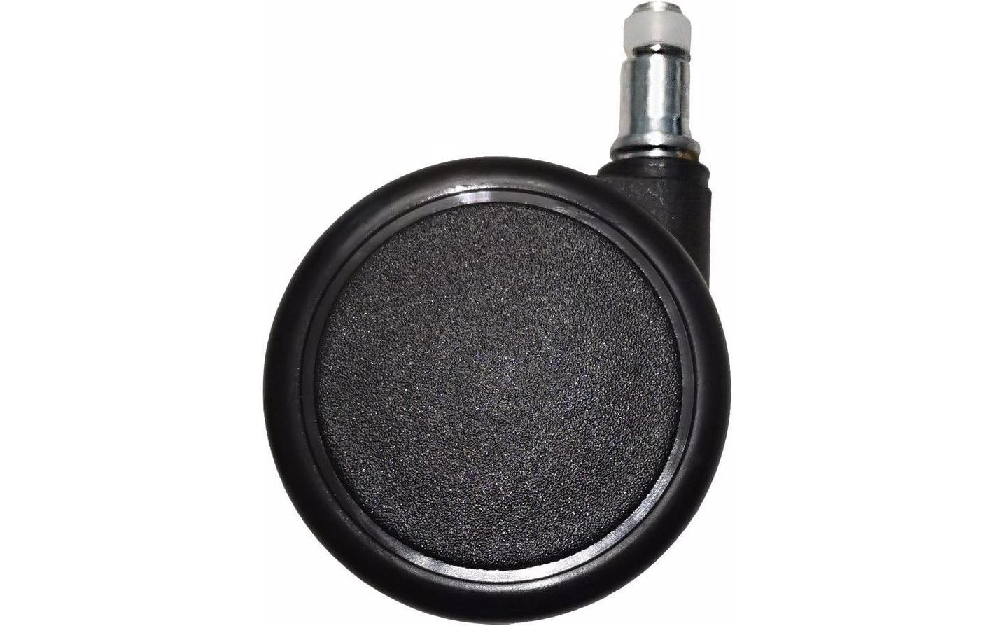 Giroflex Stuhlrollen-Set – für harte Böden – Ø 6,5 cm, schwarz