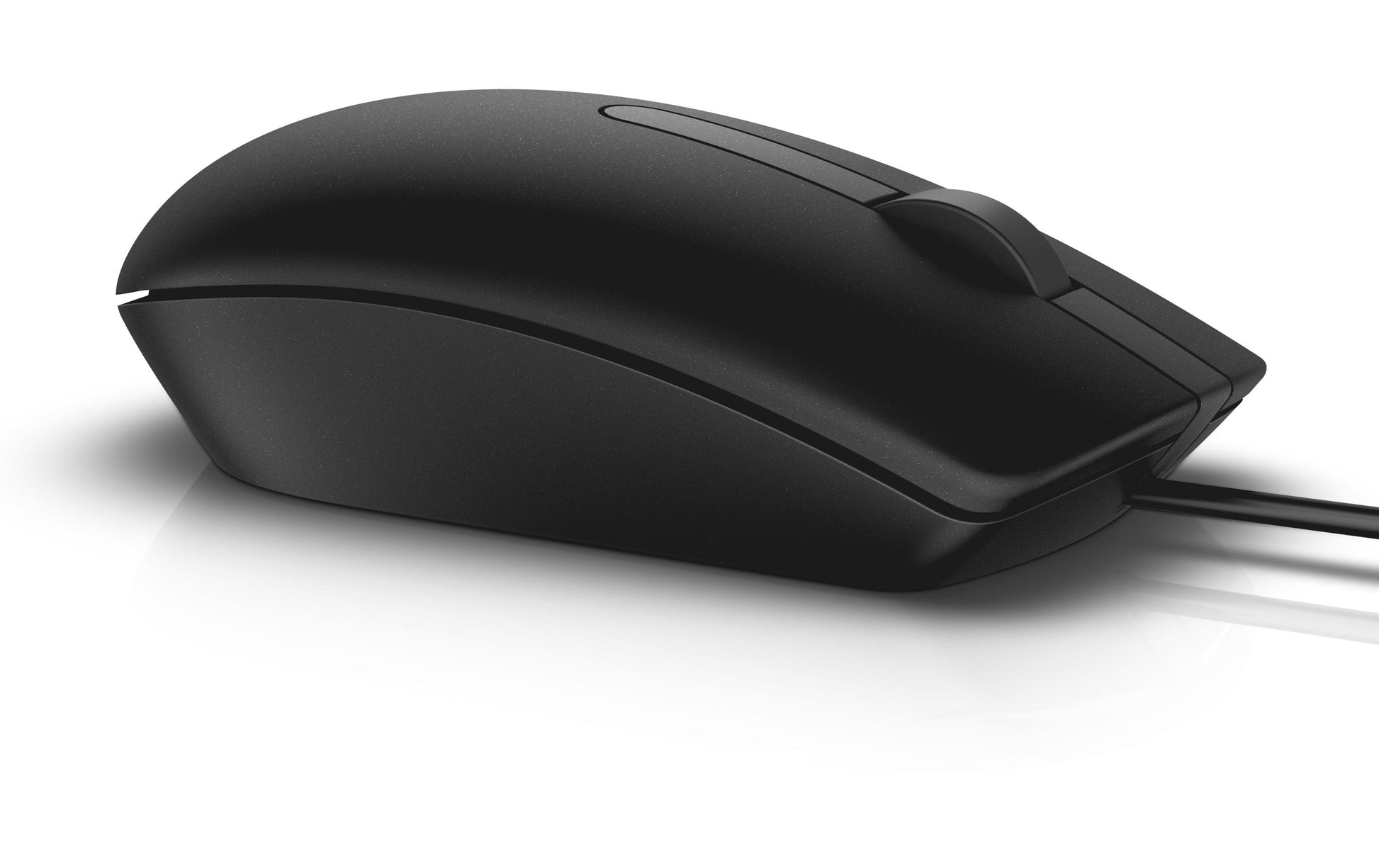 Dell MS116 – Maus – Kabelgebunden (USB‑A), 1000 DPI, beidhändig, Schwarz