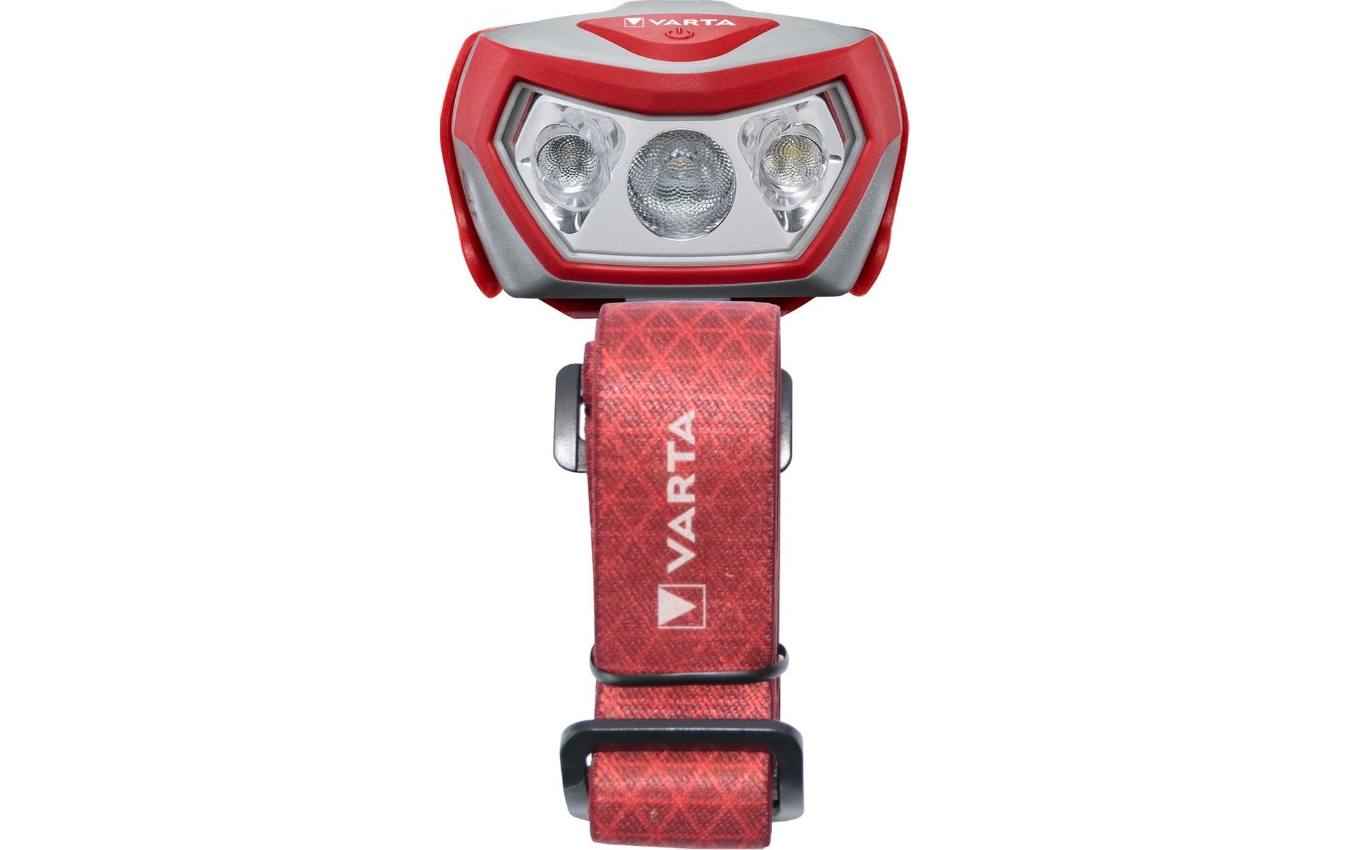 Varta Stirnlampe Outdoor Sports H20 Pro – 200 lm, 50 m, IPX4, Laufzeit 52 h – Grau