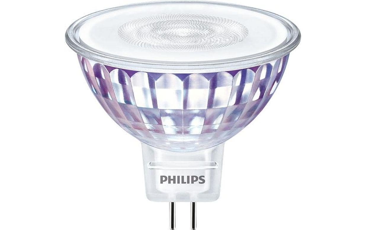 Philips Leuchtmittel GU5.3 – Warmweiss 2700 K, 450 lm, 5,8 W, 60°, dimmbar – 1 Stk. – MASTER 30724700