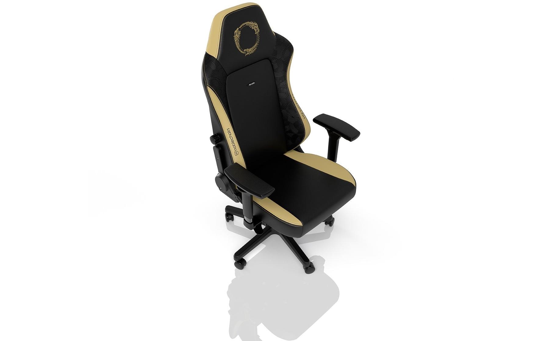 Noblechairs Konferenzstuhl Hero – 57×55×137 cm, schwarz/gold