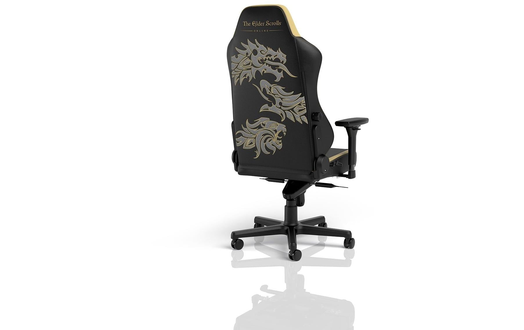 Noblechairs Konferenzstuhl Hero – 57×55×137 cm, schwarz/gold