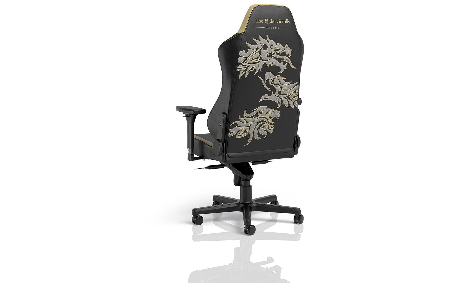 Noblechairs Konferenzstuhl Hero – 57×55×137 cm, schwarz/gold