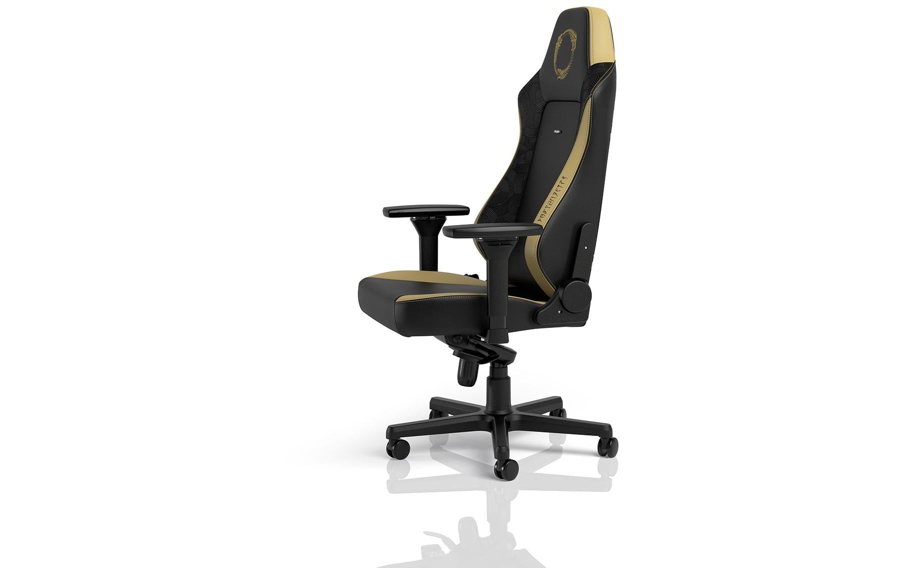 Noblechairs Konferenzstuhl Hero – 57×55×137 cm, schwarz/gold