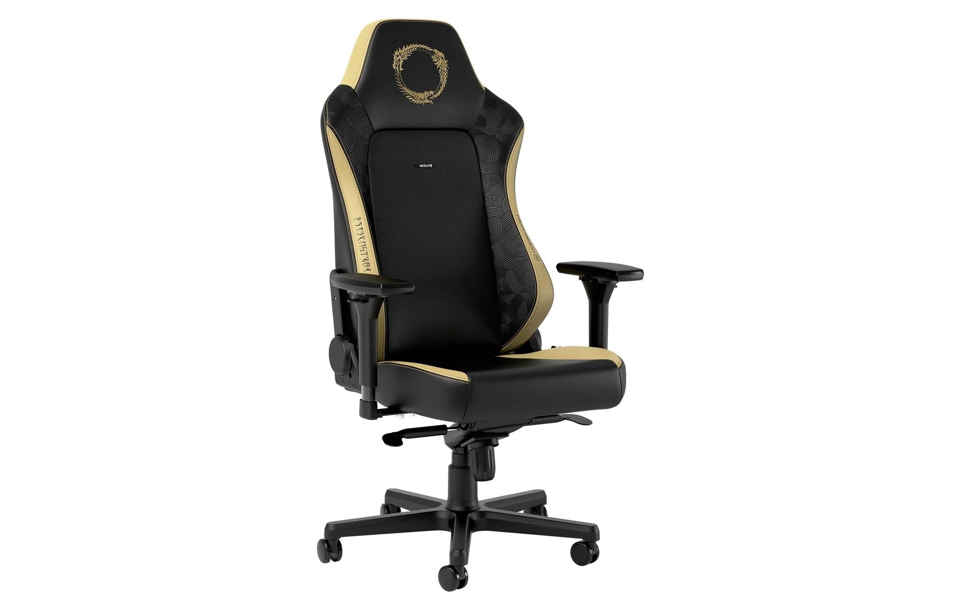 Noblechairs Konferenzstuhl Hero – 57×55×137 cm, schwarz/gold