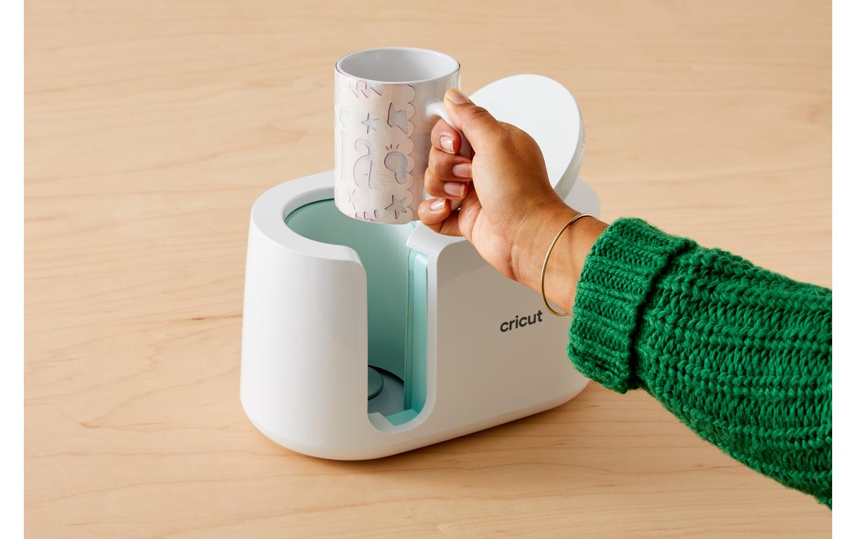 Cricut Tassenpresse – Weiss – 355 × 225 × 260 mm – für Tassen