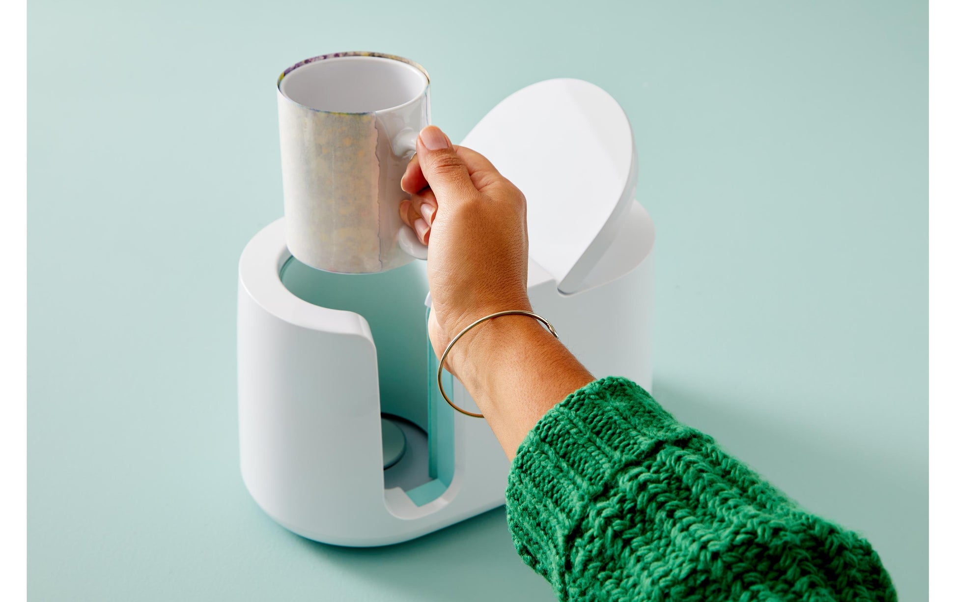 Cricut Tassenpresse – Weiss – 355 × 225 × 260 mm – für Tassen