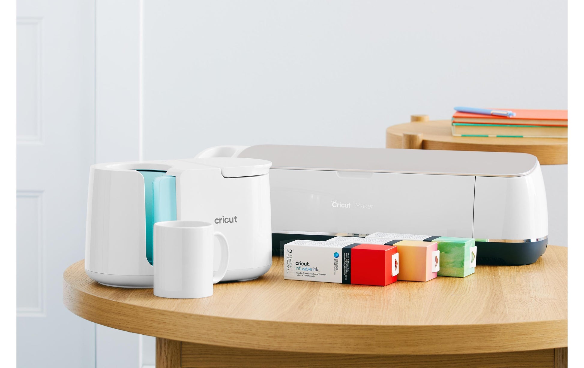 Cricut Tasse – 36er Set, 425 ml, Porzellan, Weiss, spülmaschinenfest, mikrowellengeeignet