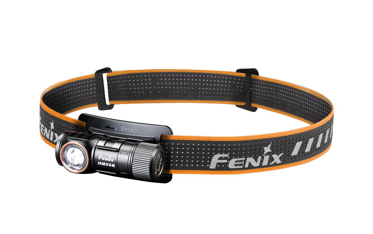 Fenix Stirnlampe HM50R V2.0 – 700 lm, 115 m, IP68, Laufzeit 120 h – Schwarz