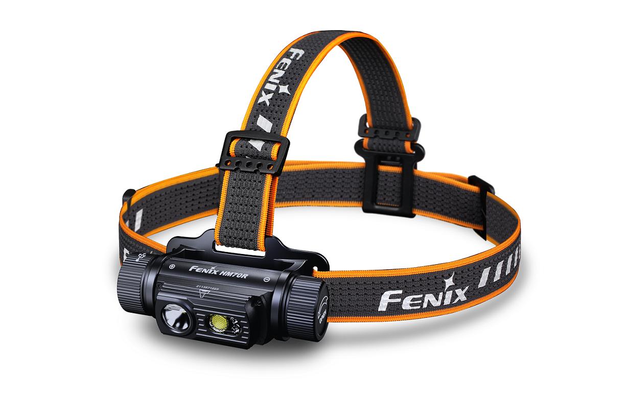 Fenix Stirnlampe HM70R – 1600 lm, 200 m, IP68, Laufzeit 100 h – Schwarz