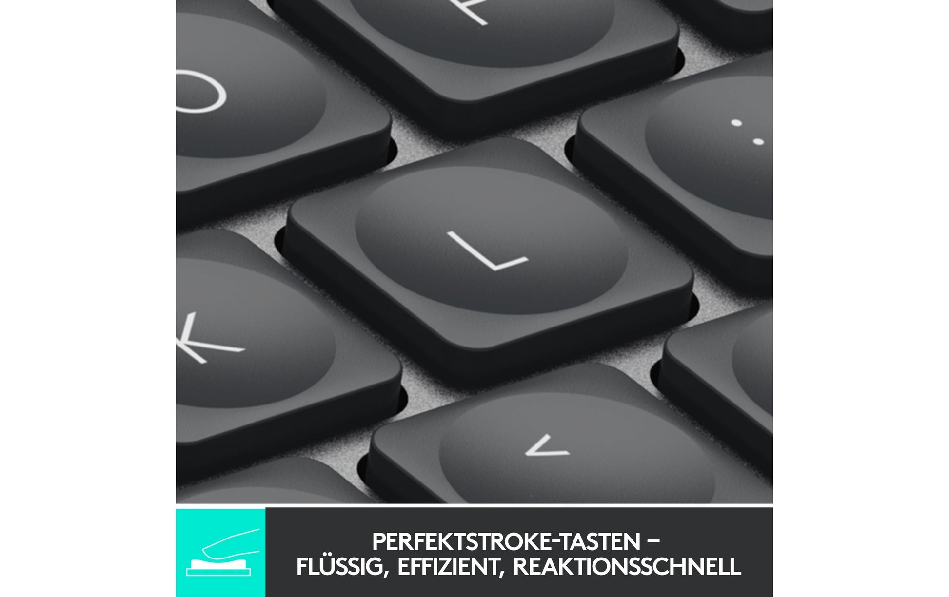 Logitech MX Keys Mini – Mini Tastatur – Bluetooth & 2,4 GHz – QWERTY (US-INT) – für Logi Bolt USB-Empfänger