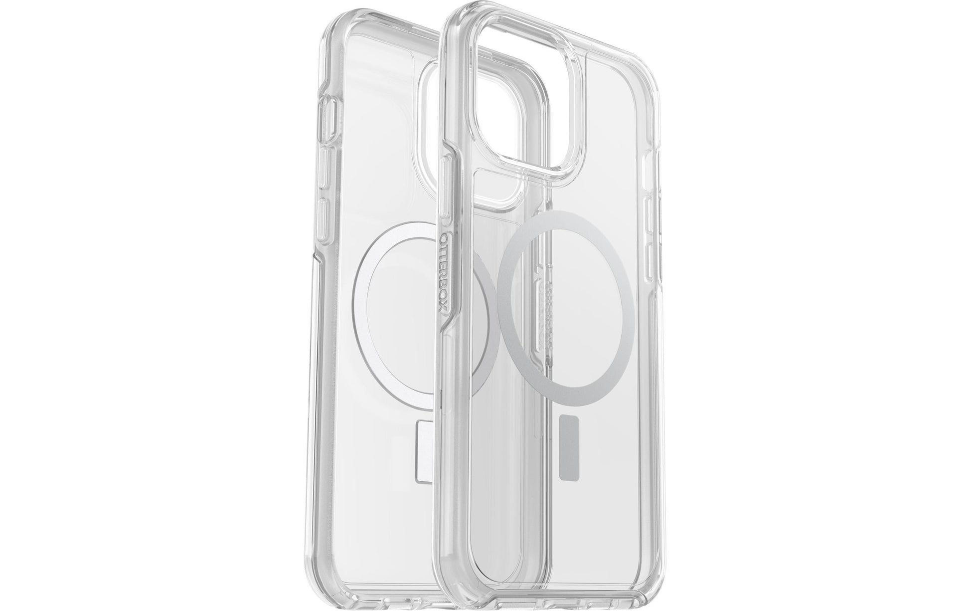 OtterBox Symmetry+ Backcover – für Apple iPhone 13 Pro Max, MagSafe, TPU, Transparent, stossdämpfend