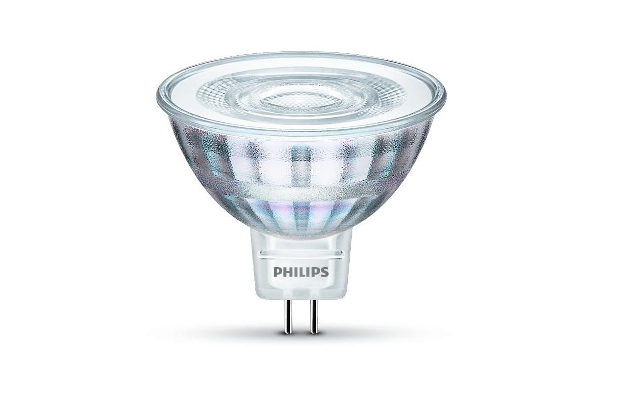 Philips by Signify Philips LED-Leuchtmittel MR16 GU5.3 – Warmweiss 2700 K, 345 lm, 4,4 W – 36°, 1 Stk.