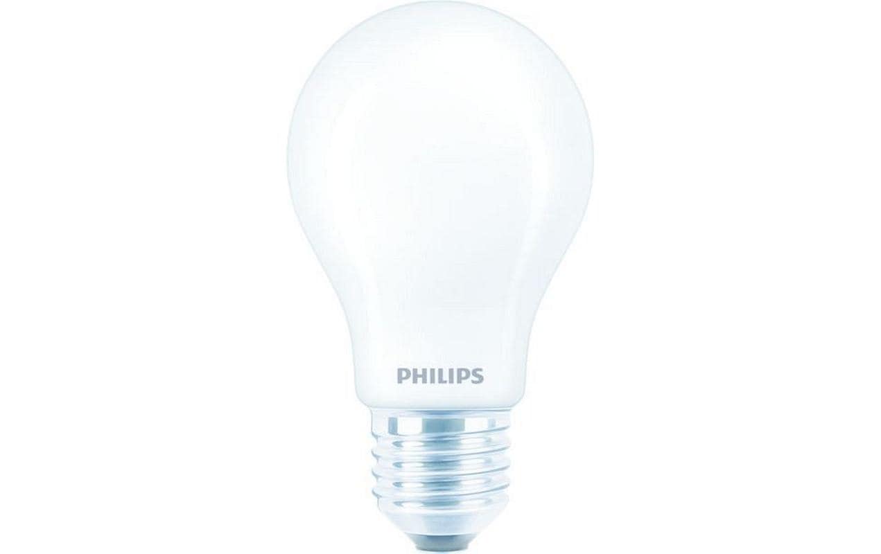 Philips Leuchtmittel E27 A-Form – Warmweiss 2700 K, 806 lm, 5,9 W – MASTER VLE – 1 Stk.