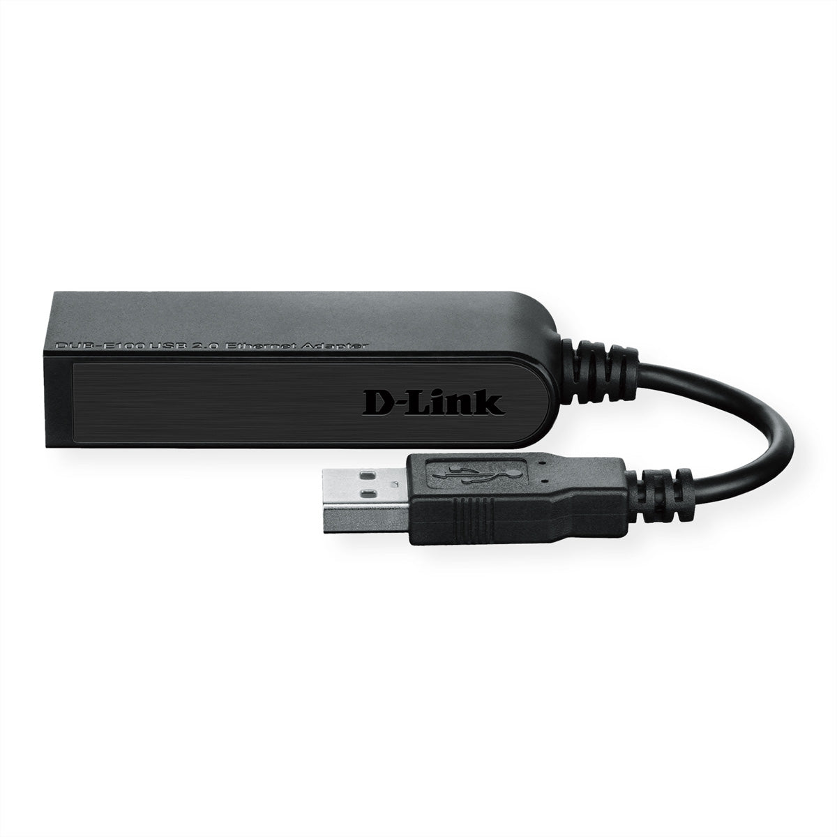 D-Link DUB-E100 Netzwerkadapter USB-A zu RJ-45 – 10/100 Mbit/s, 1× RJ-45, USB 2.0 – für Windows/Mac/Linux