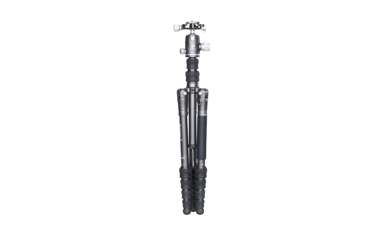 Benro FBAT05AVX20 Bat Stativ – bis 140,5 cm – 10 kg Traglast – Aluminium, 5 Sektionen, Kugelkopf