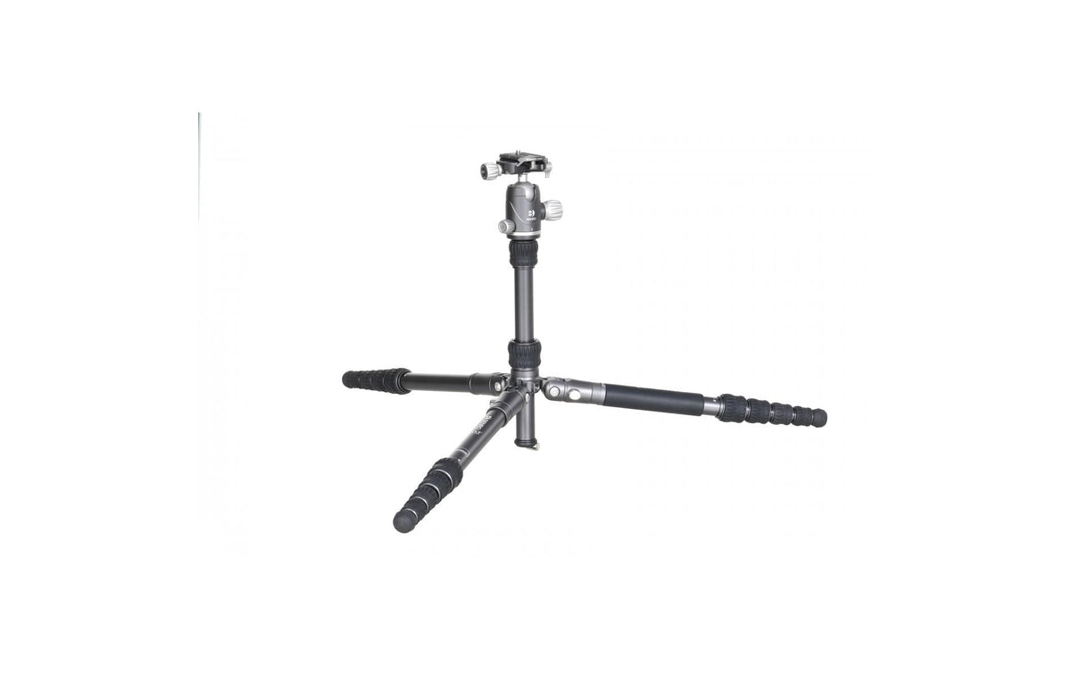 Benro FBAT05AVX20 Bat Stativ – bis 140,5 cm – 10 kg Traglast – Aluminium, 5 Sektionen, Kugelkopf