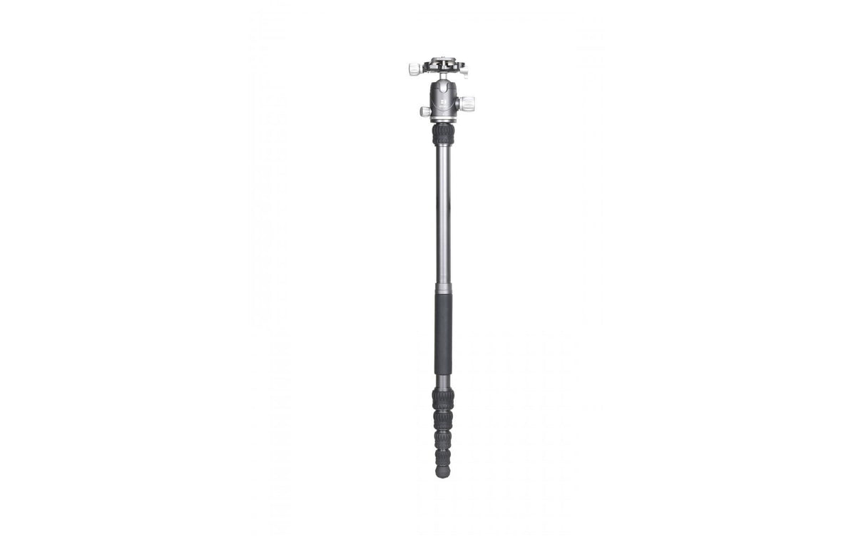 Benro FBAT05AVX20 Bat Stativ – bis 140,5 cm – 10 kg Traglast – Aluminium, 5 Sektionen, Kugelkopf