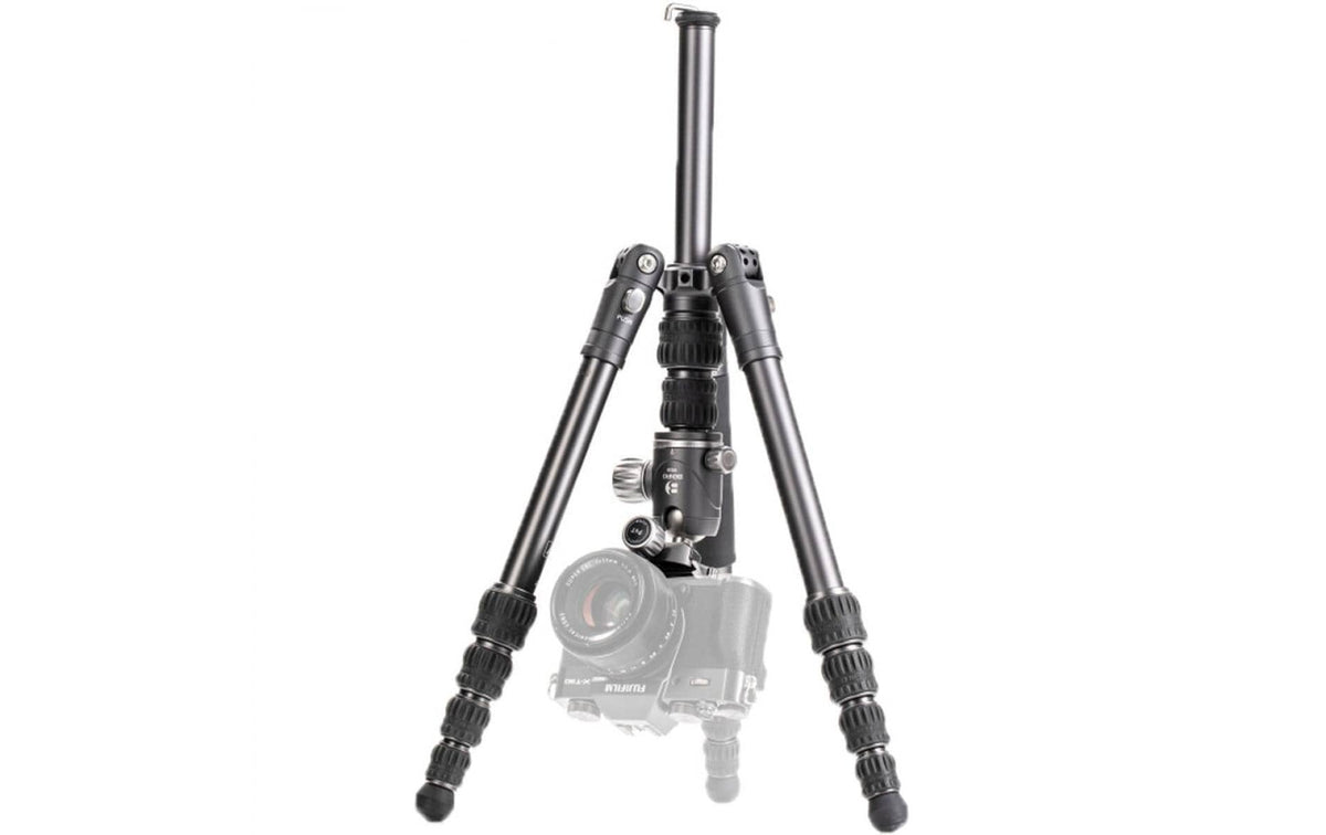 Benro FBAT05AVX20 Bat Stativ – bis 140,5 cm – 10 kg Traglast – Aluminium, 5 Sektionen, Kugelkopf