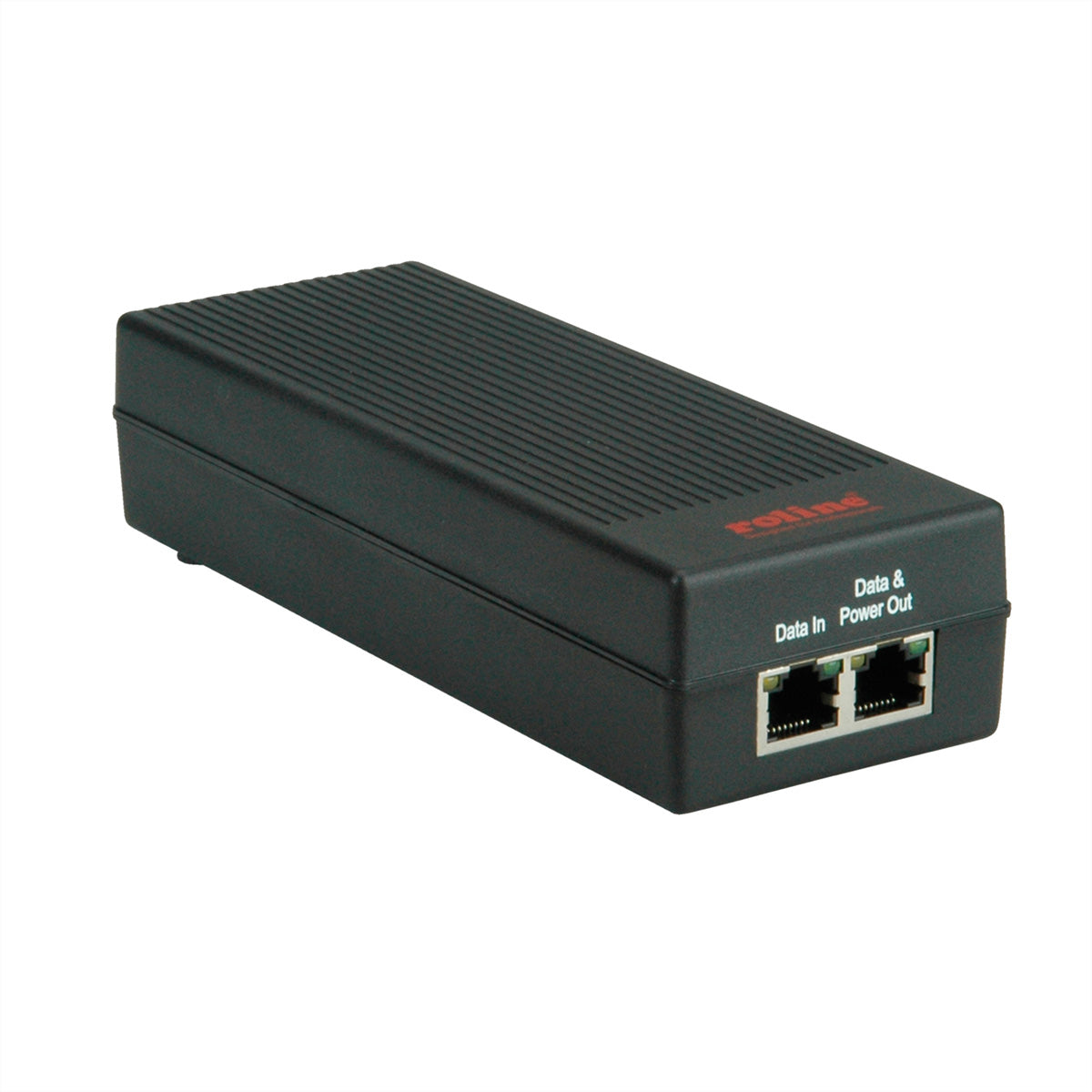 ROLINE PoE Midspan – 30 W (IEEE 802.3at/802.3af), Gigabit, 1× RJ-45