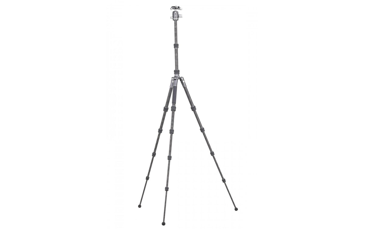Benro FBAT05CVX20 Bat Dreibeinstativ – bis 140,5 cm – 10 kg – Carbon, 5 Sektionen, Twistlock