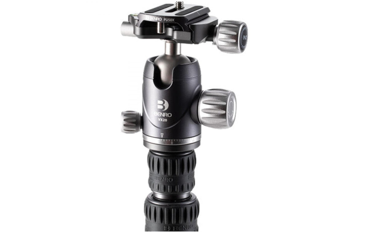 Benro FBAT05CVX20 Bat Dreibeinstativ – bis 140,5 cm – 10 kg – Carbon, 5 Sektionen, Twistlock