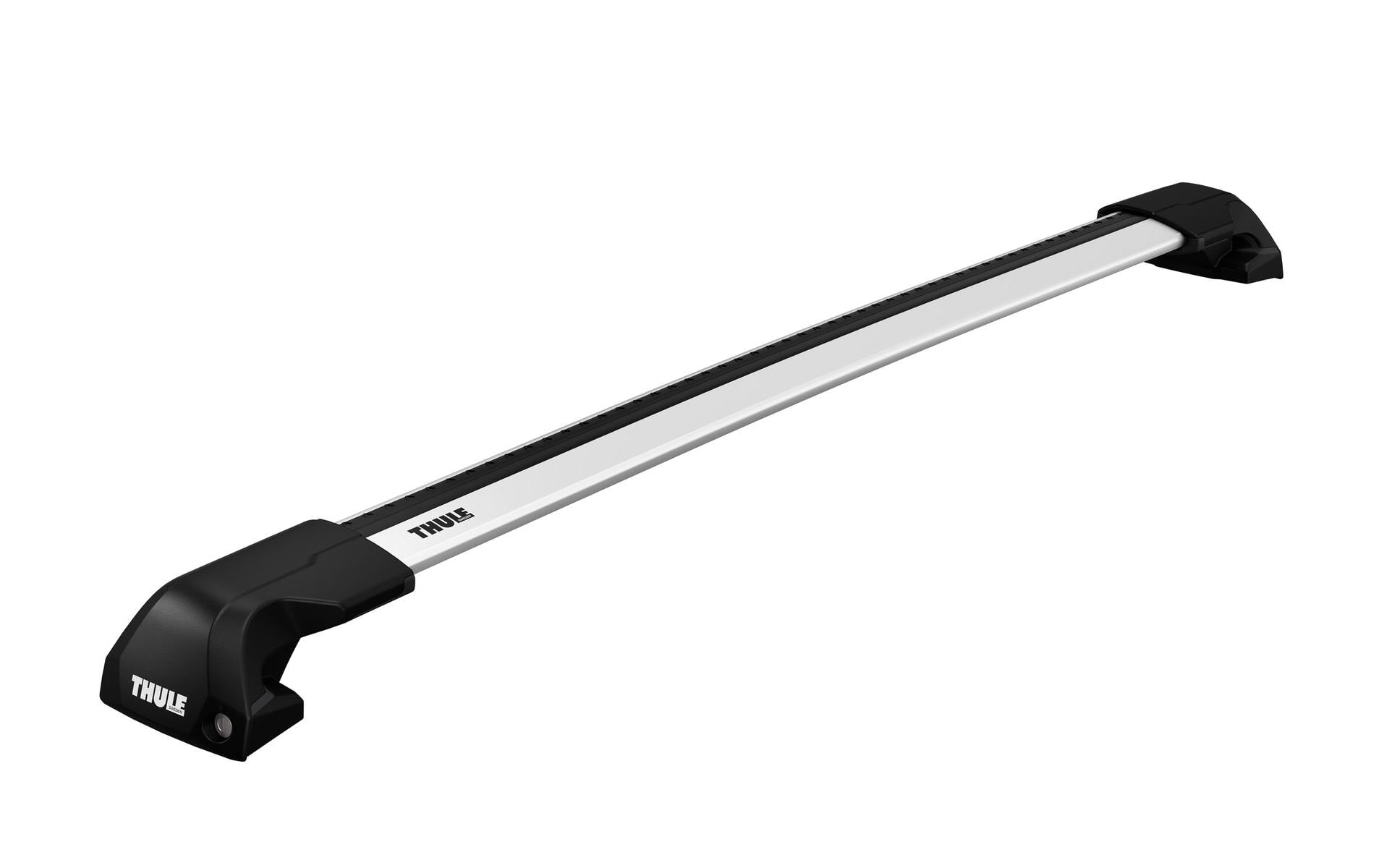 Thule Dachträger-Kit 720600 Edge Flush Rail – mit Schlössern – für Flush-Rail-Systeme – bis 75 kg – schwarz