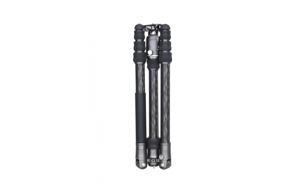 Benro FBAT24CVX25 Bat Dreibeinstativ – 177 cm, Carbon, 4 Sektionen, 16 kg – Kugelkopf & Schnellwechselplatte