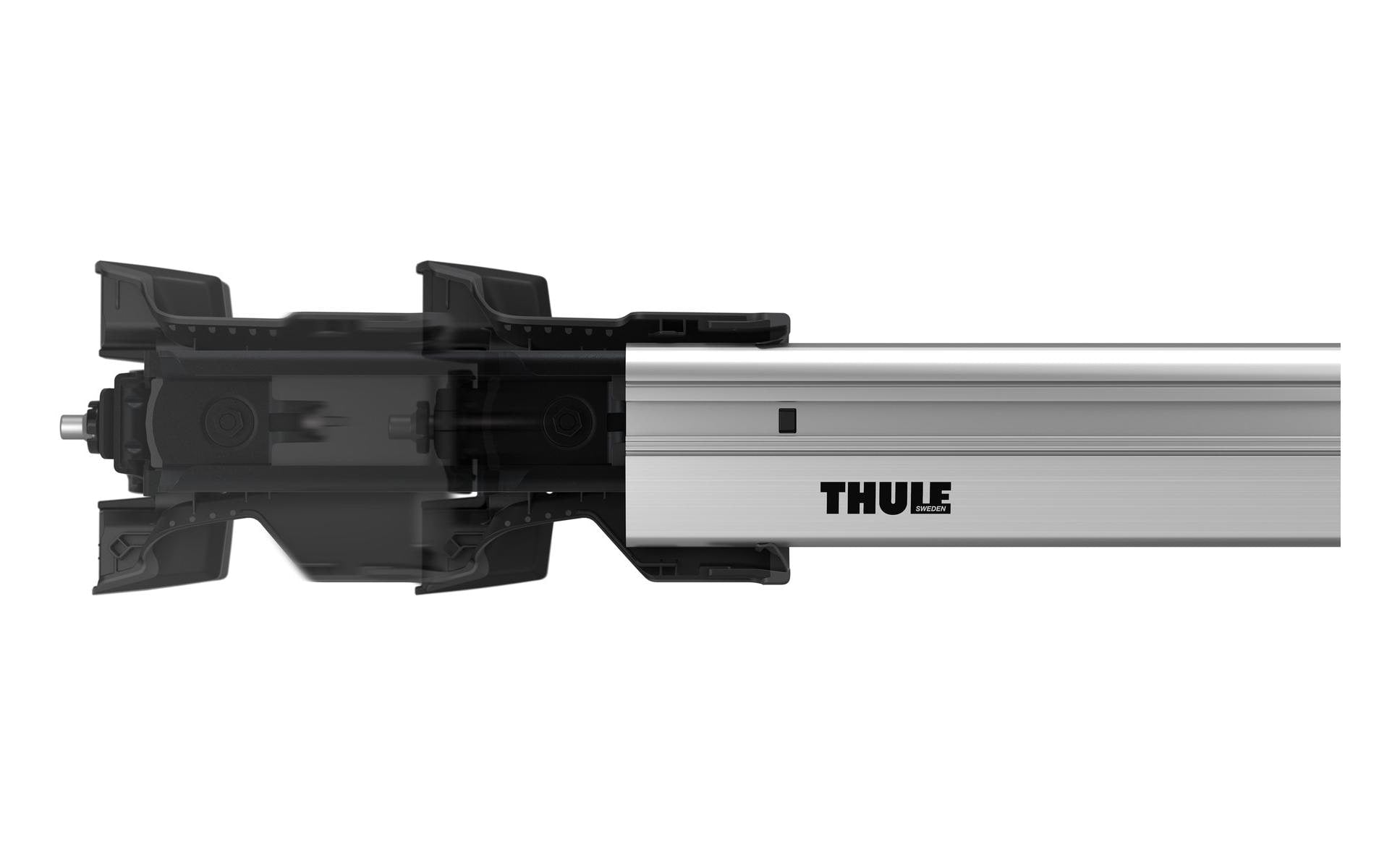 Thule WingBar Edge Dachträger – für Thule Dachträger – 95 cm, Zuladung 75 kg – Silber, Aluminium – 1 Stk.