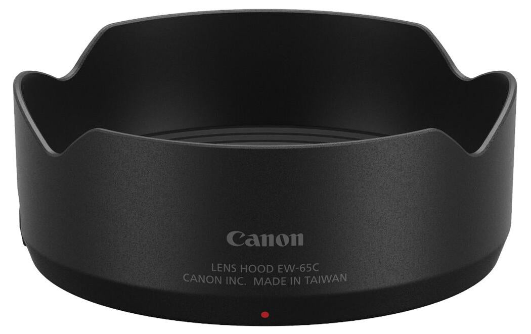 Canon EW-65C Streulichtblende – Blütenblatt, 40,1 mm – für Canon RF 16 mm F2.8 STM – Schwarz