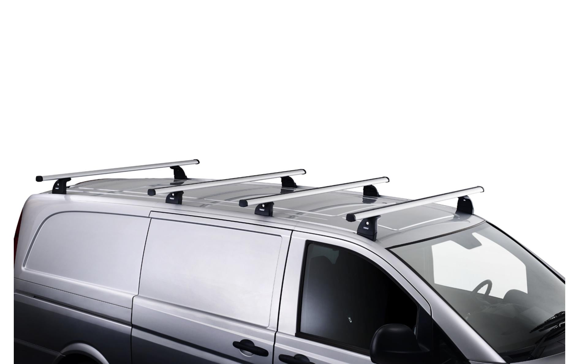Thule ProBar Traverse Dachträger – 100 kg – für Thule Dachträger – 135 cm – Aluminium – 2 Stk.