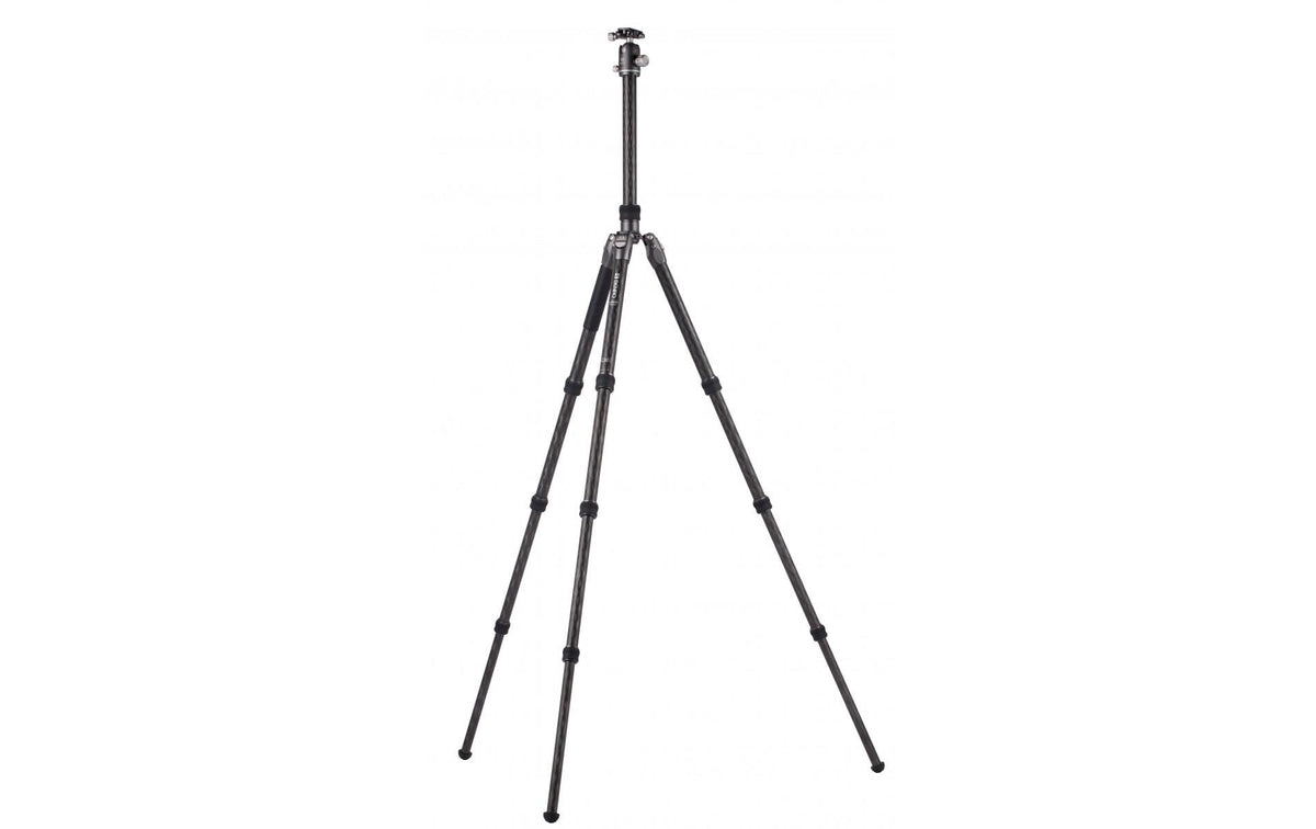 Benro FRHN34CVX30 Rhino Stativ – bis 174,7 cm – Traglast 20 kg – Carbon, 4-Sektionen