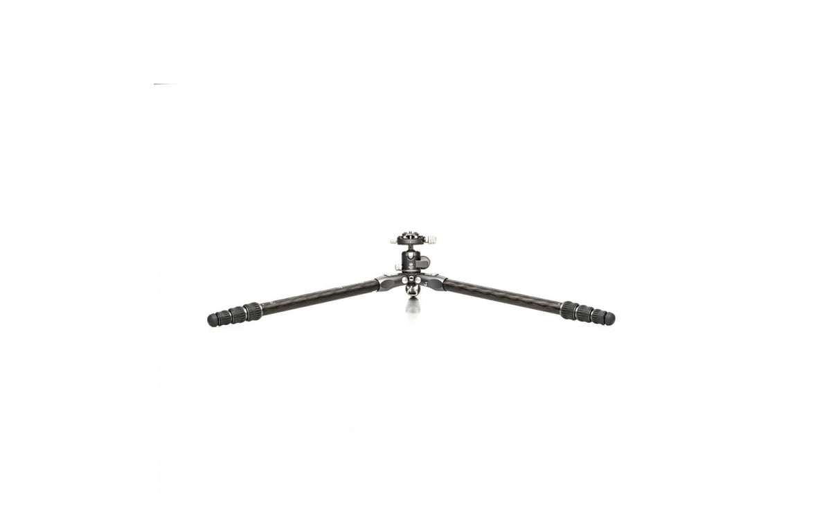 Benro TTOR14CGX25 Tortoise Dreibeinstativ – Carbon, 129 cm, 10 kg Traglast, 4 Sektionen, Kugelkopf