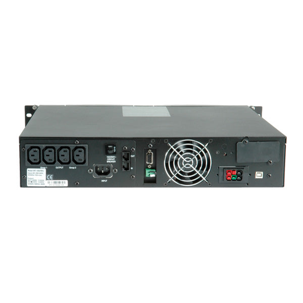 ROLINE ProSecure III 3000 RM2HE USV 3 kVA/2700 W Online – Rack 2U – C13×4, C19×1, Eingang IEC C20 – schwarz