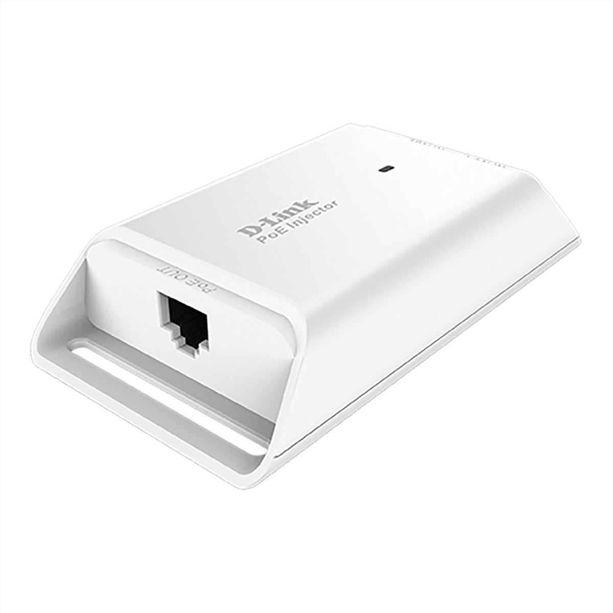 D-Link DPE-101GI PoE-Injektor – 2× Gigabit RJ-45 (1× PoE), 15,4 W (IEEE 802.3af) – Grau
