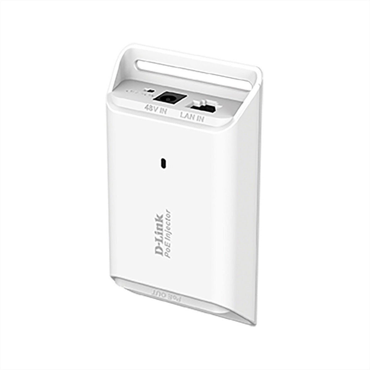 D-Link DPE-101GI PoE-Injektor – 2× Gigabit RJ-45 (1× PoE), 15,4 W (IEEE 802.3af) – Grau