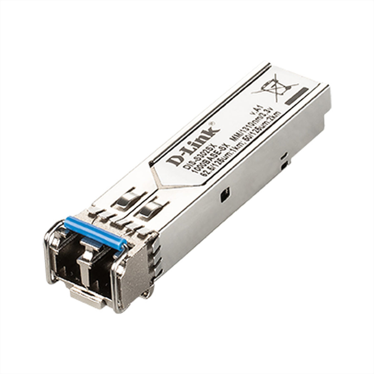 D-Link DIS-S302SX – SFP-Transceiver (Mini-GBIC) 1 Gbit/s SX, Multi-Mode, 20 km, Industrial, grau, Einzelstück