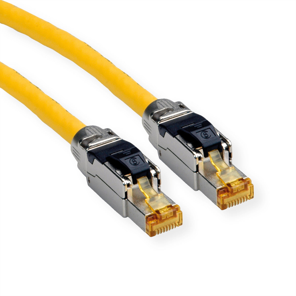 ROLINE Patchkabel – Cat8.1 S/FTP (PiMF), 3 m, gelb, LSOH, RJ-45